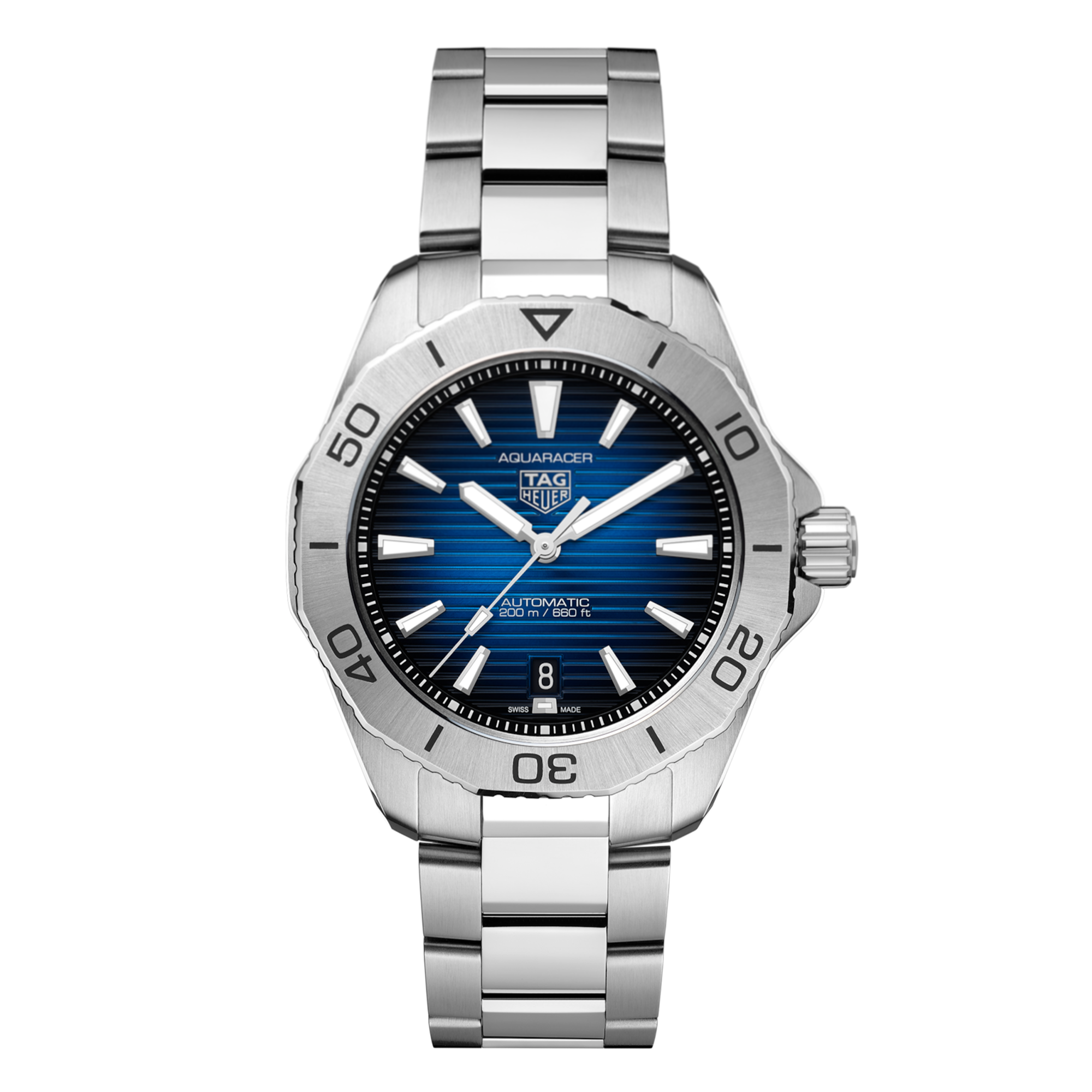 T. H. Aquaracer Professional 200 Date 40mm Blue