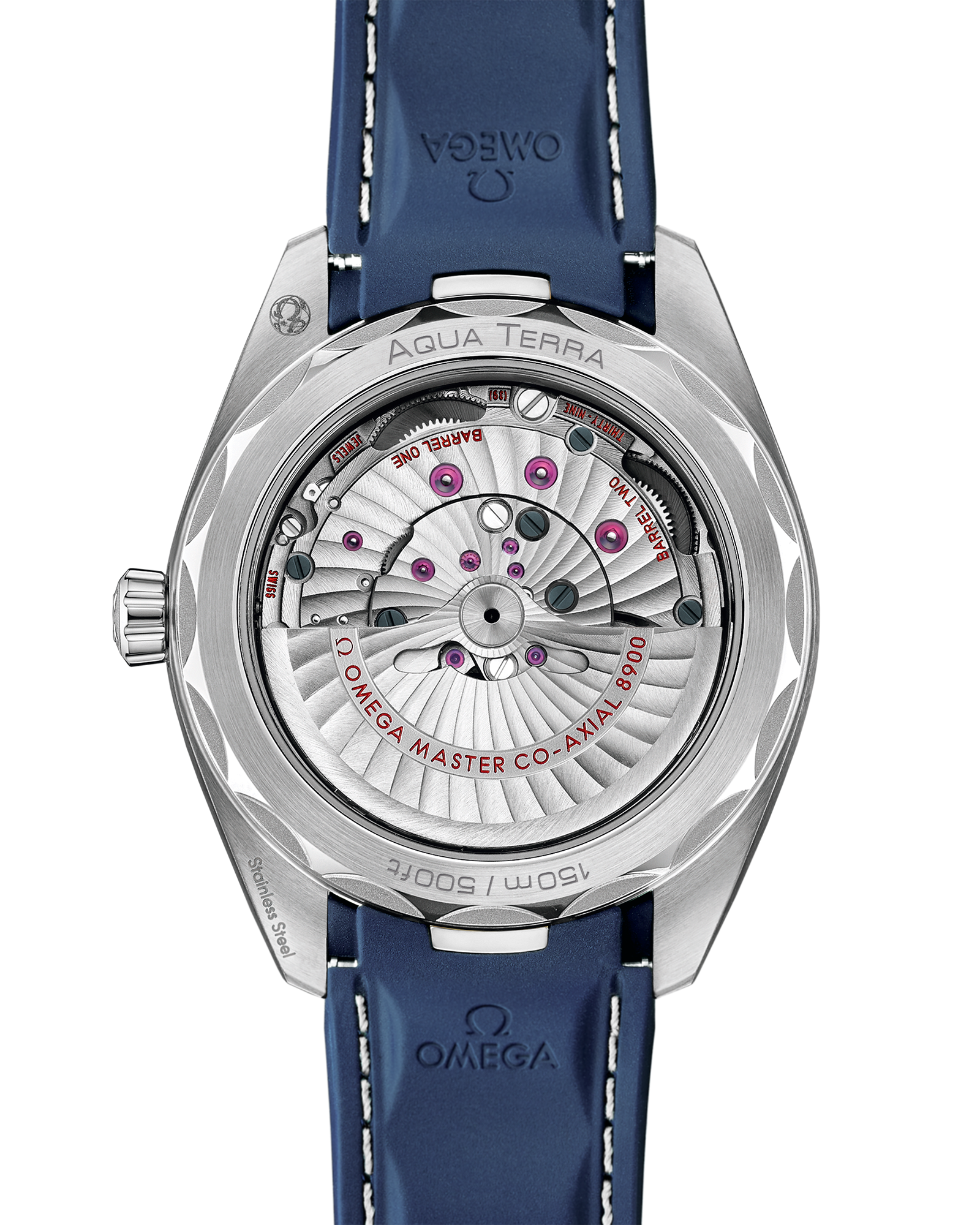 Seamaster Aqua Terra 150M 41 mm on Rubber Bracelet