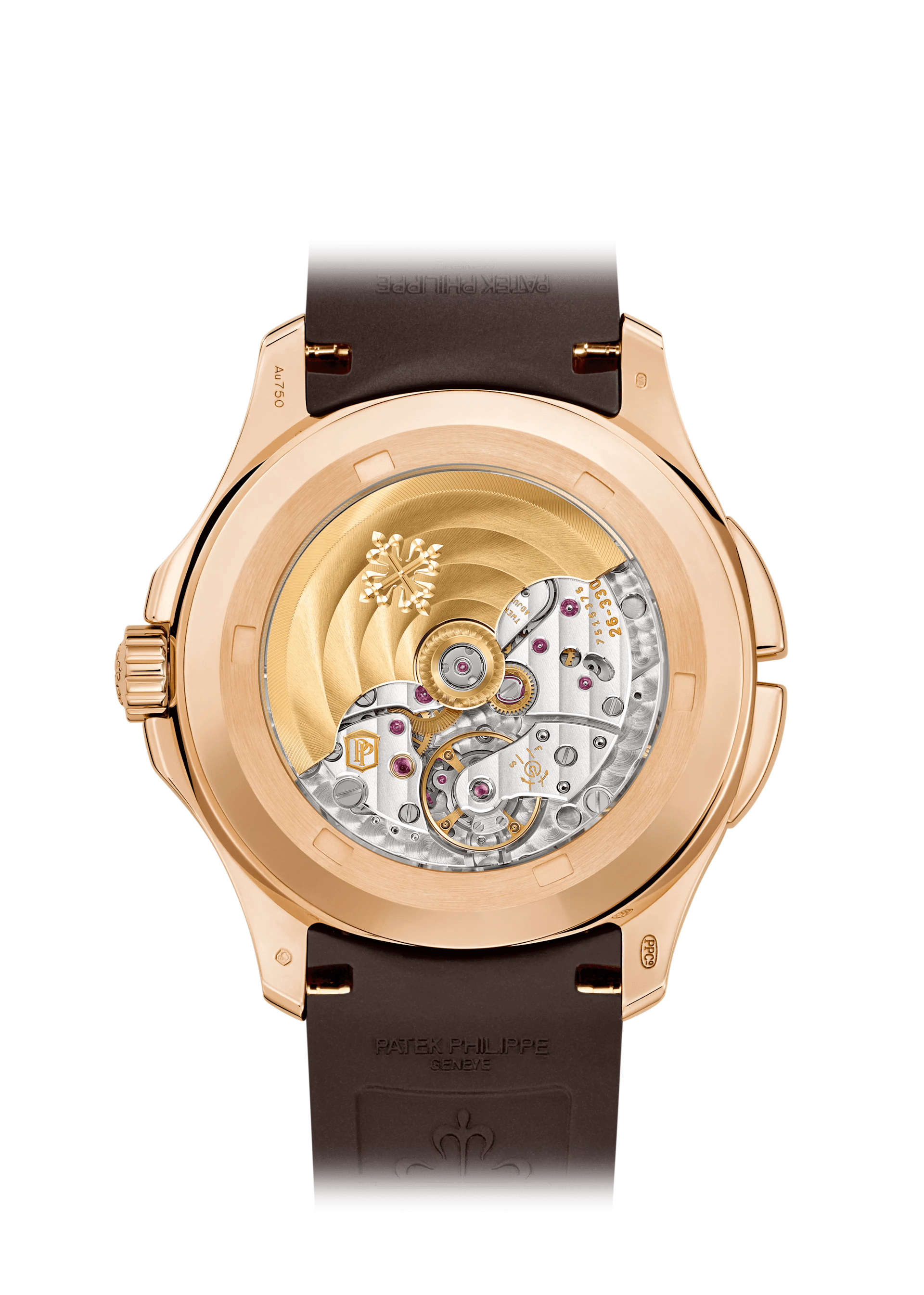 Aquanaut Travel Time Rose Gold
