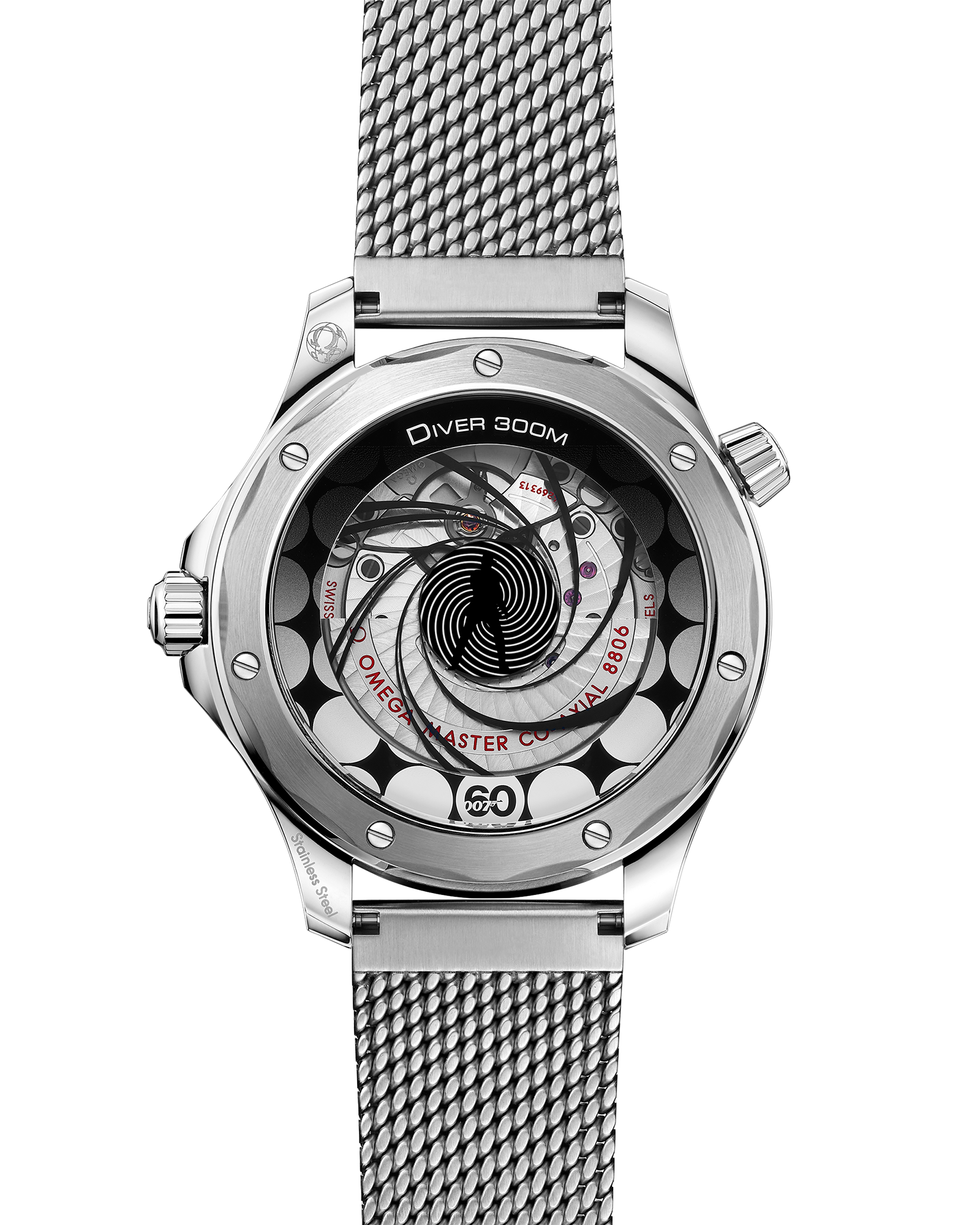 Seamaster Diver 300M James Bond 60th Anniversary 42mm on Steel