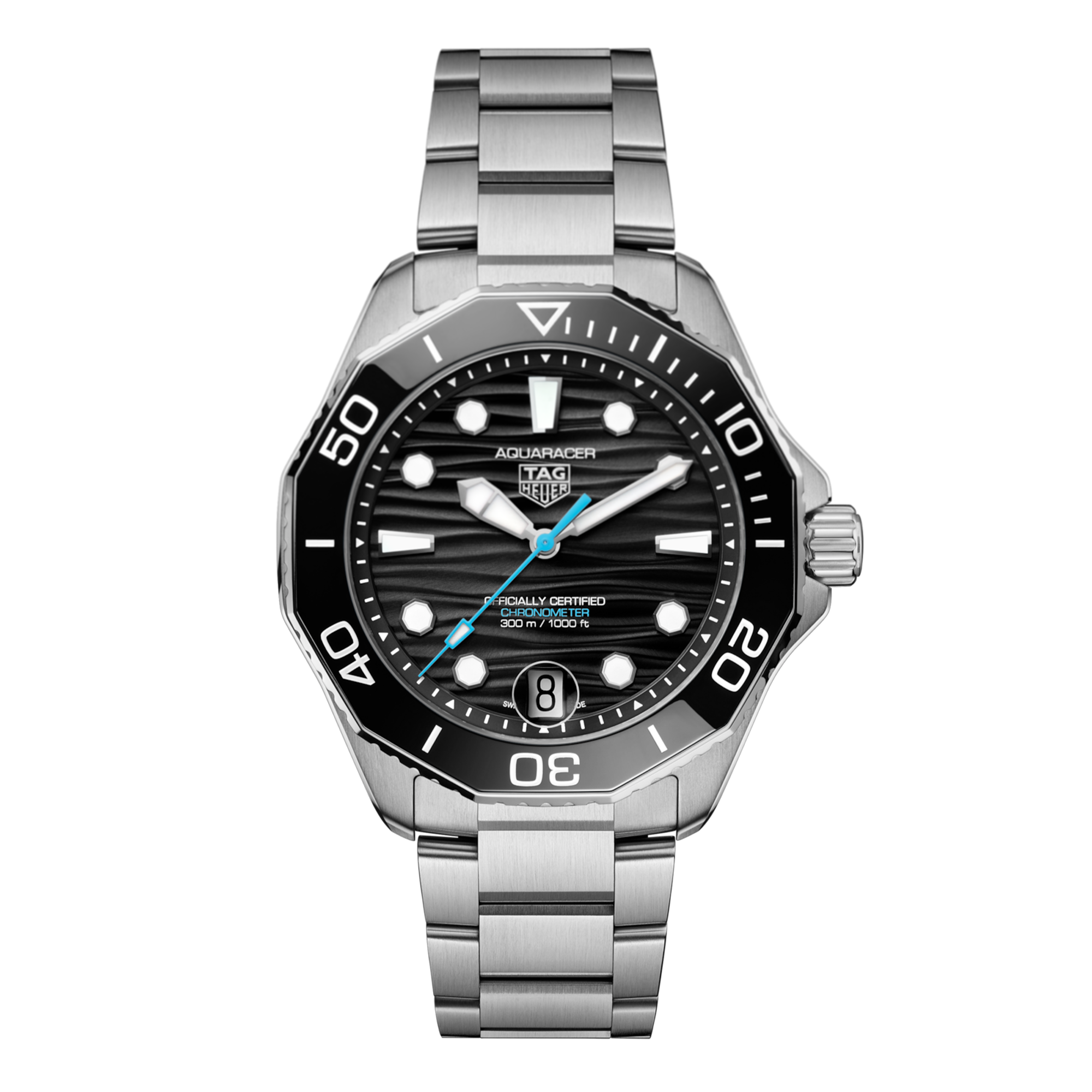T. H. Aquaracer Professional 300 Date Black 42mm
