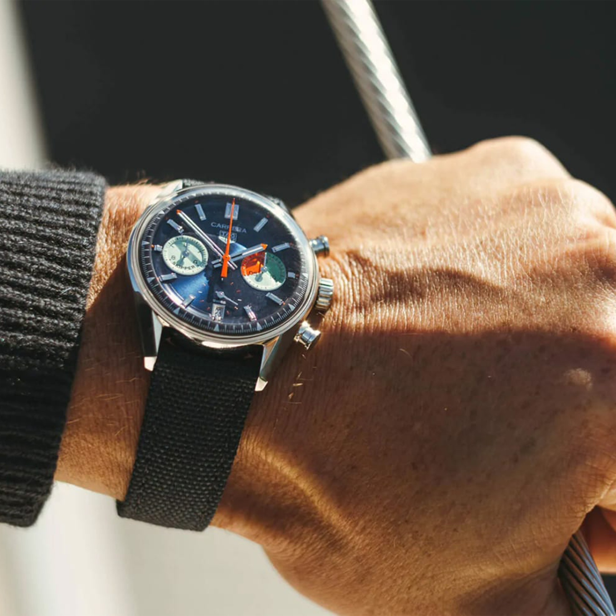 T. H. Carrera Skipper Silver 39 mm